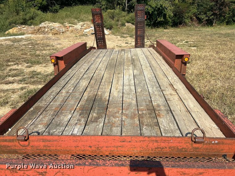 image for item ET3166 2009 Belshe WB14 equipment trailer