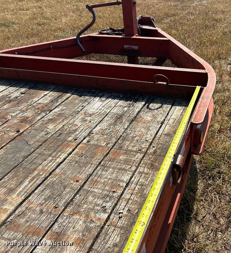 image for item ET3166 2009 Belshe WB14 equipment trailer