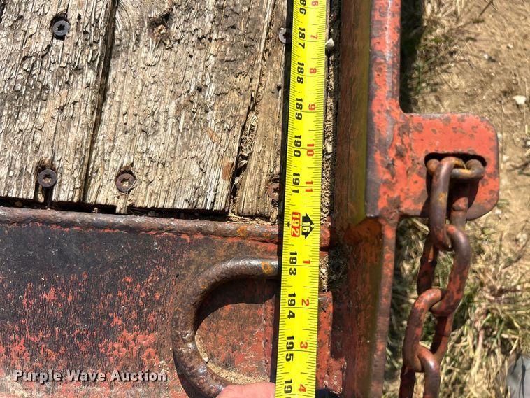 image for item ET3166 2009 Belshe WB14 equipment trailer