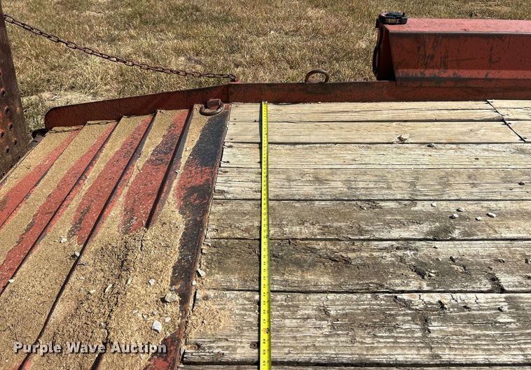 image for item ET3166 2009 Belshe WB14 equipment trailer