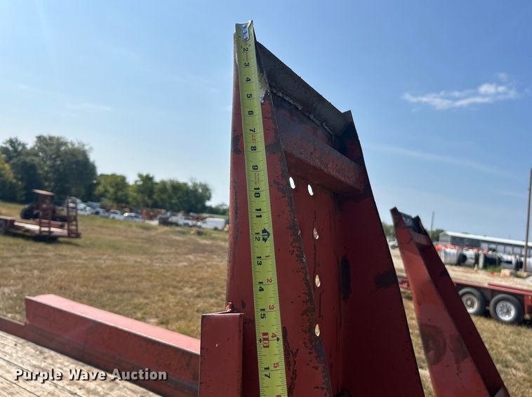 image for item ET3166 2009 Belshe WB14 equipment trailer