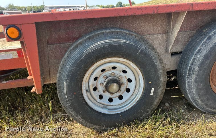 image for item ET3166 2009 Belshe WB14 equipment trailer