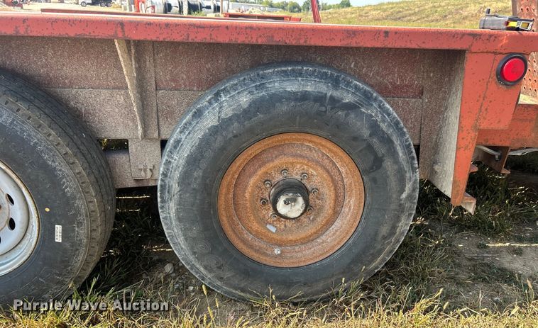 image for item ET3166 2009 Belshe WB14 equipment trailer