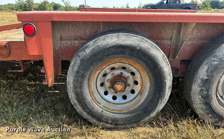 image for item ET3166 2009 Belshe WB14 equipment trailer