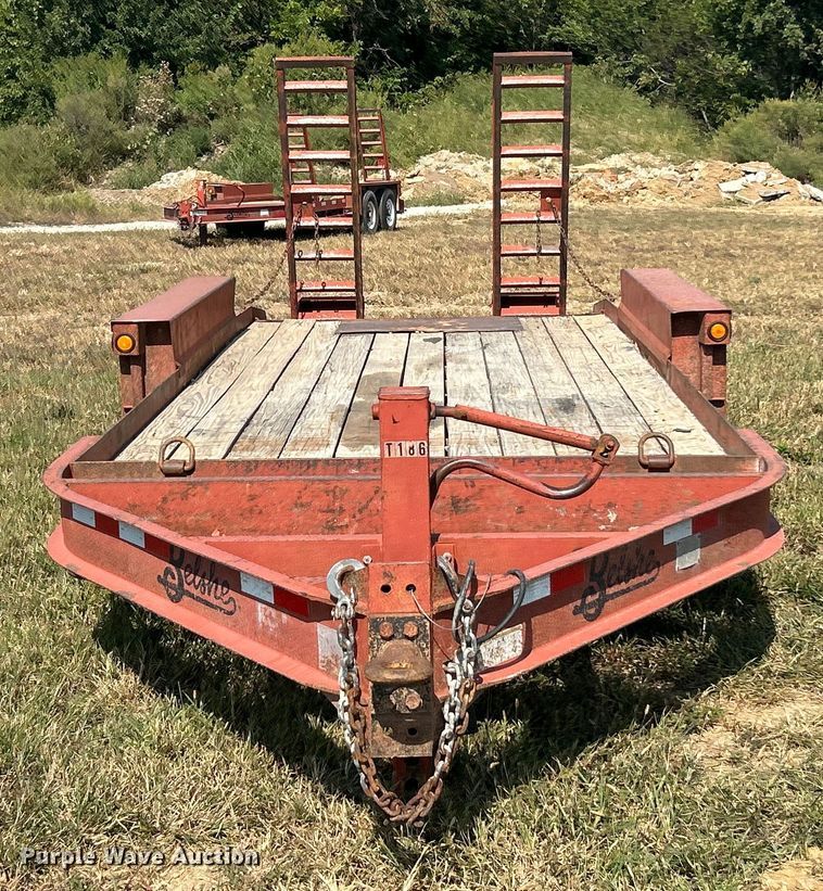 image for item ET3167 2011 Belshe WB-14 equipment trailer