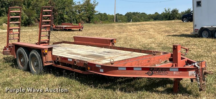 image for item ET3167 2011 Belshe WB-14 equipment trailer
