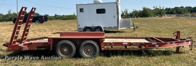 image for item ET3167 2011 Belshe WB-14 equipment trailer