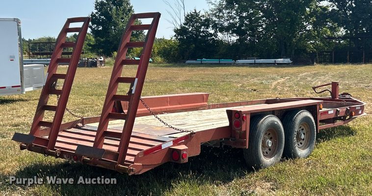 image for item ET3167 2011 Belshe WB-14 equipment trailer