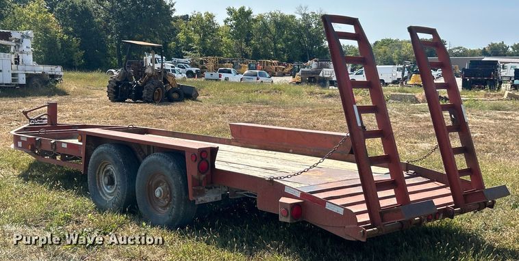 image for item ET3167 2011 Belshe WB-14 equipment trailer