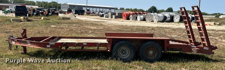 image for item ET3167 2011 Belshe WB-14 equipment trailer