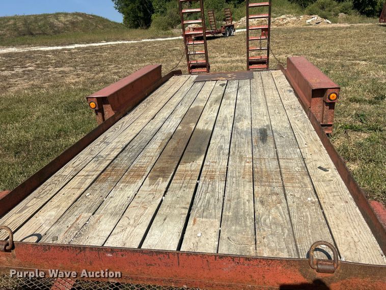 image for item ET3167 2011 Belshe WB-14 equipment trailer