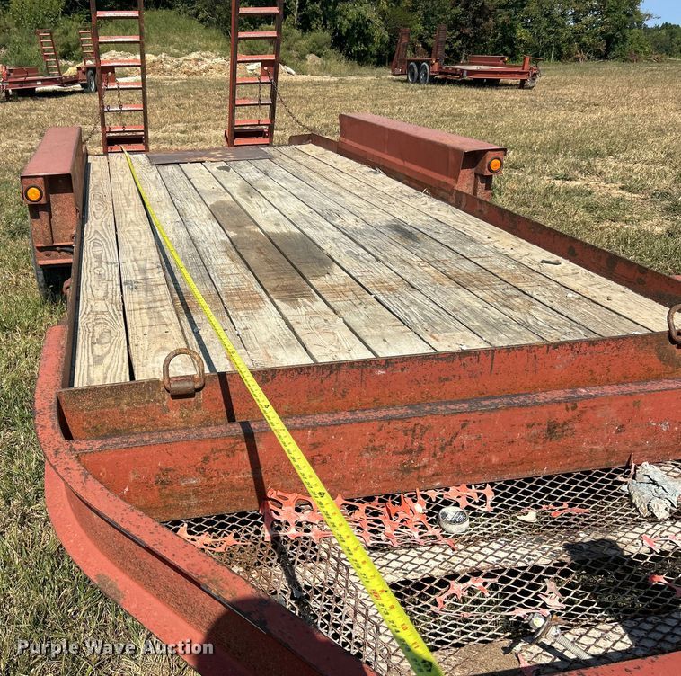 image for item ET3167 2011 Belshe WB-14 equipment trailer