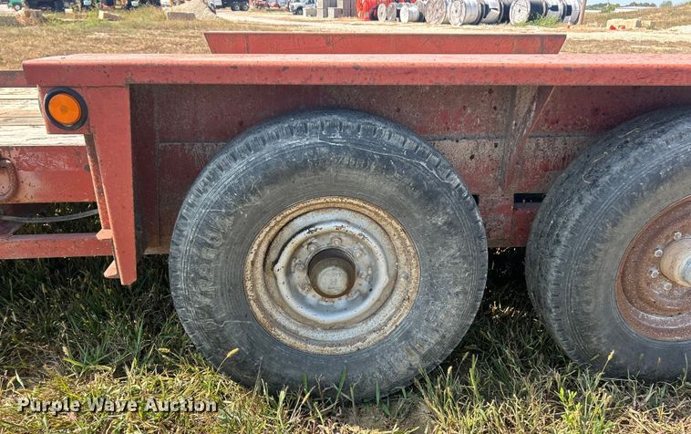 image for item ET3167 2011 Belshe WB-14 equipment trailer