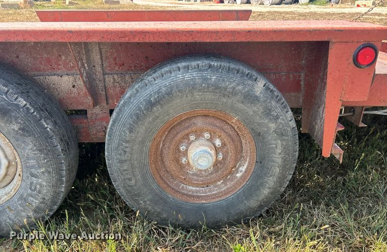 image for item ET3167 2011 Belshe WB-14 equipment trailer