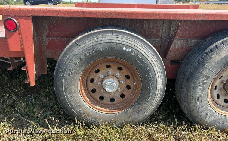 image for item ET3167 2011 Belshe WB-14 equipment trailer