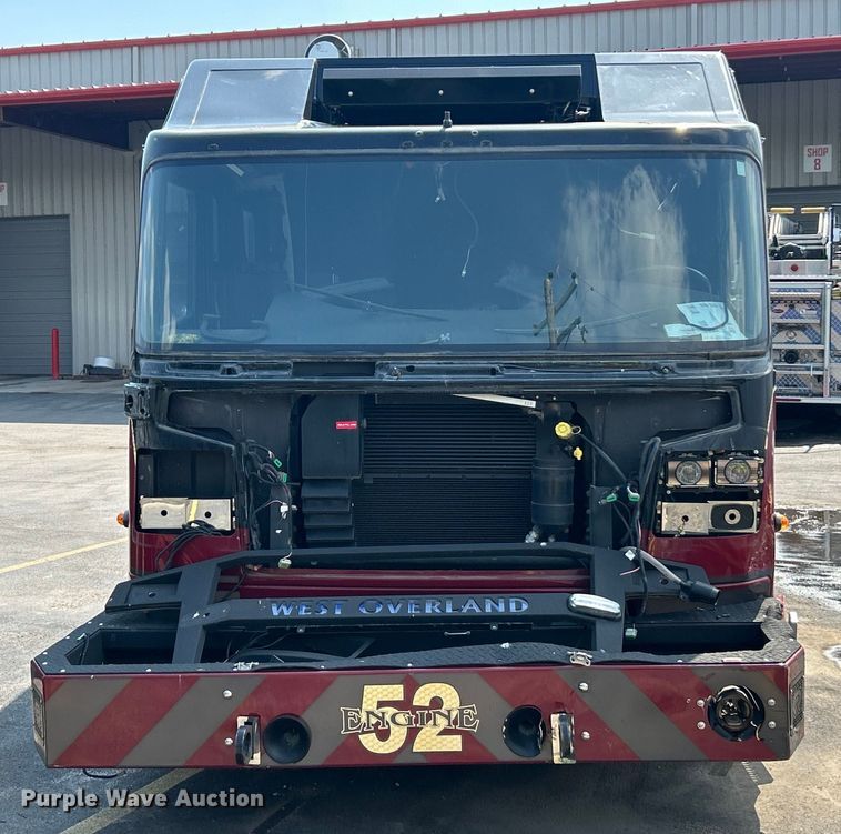 image for item ET3176 2017 Rosenbauer Motors fire truck cab and chassis