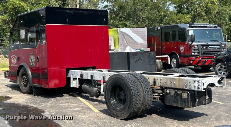 image for item ET3176 2017 Rosenbauer Motors fire truck cab and chassis