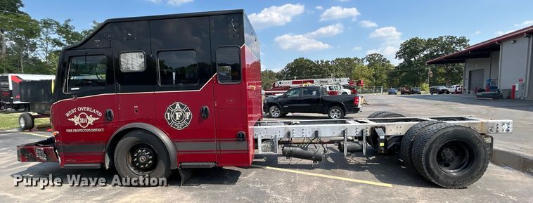 image for item ET3176 2017 Rosenbauer Motors fire truck cab and chassis