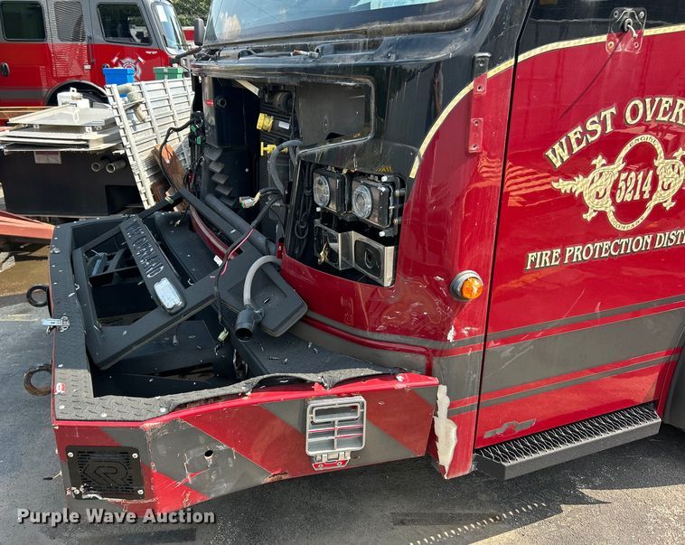 image for item ET3176 2017 Rosenbauer Motors fire truck cab and chassis