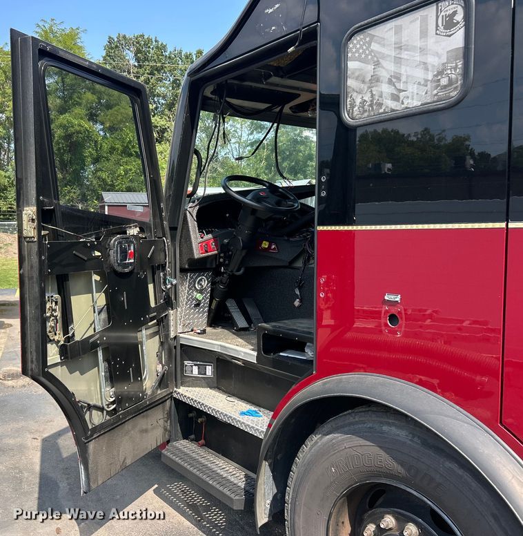 image for item ET3176 2017 Rosenbauer Motors fire truck cab and chassis