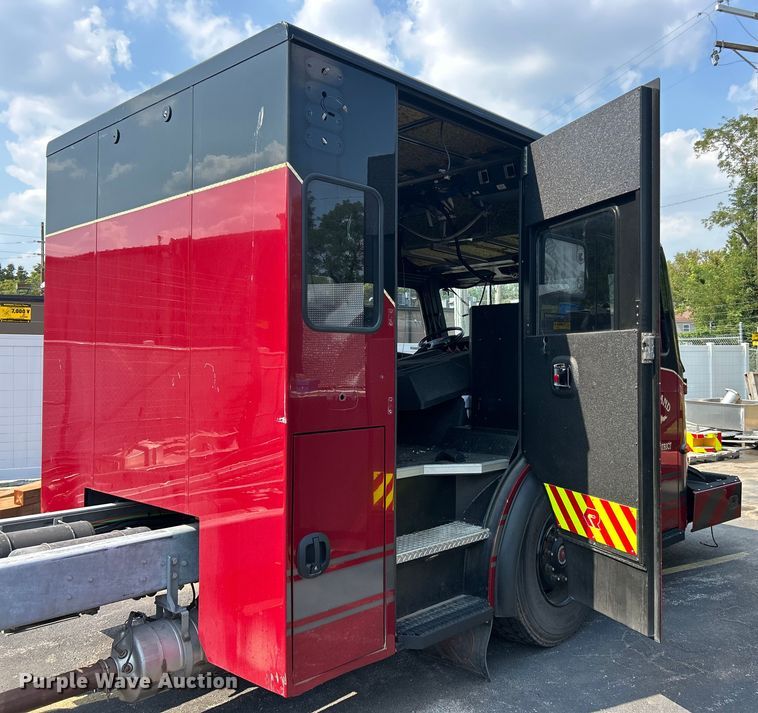 image for item ET3176 2017 Rosenbauer Motors fire truck cab and chassis