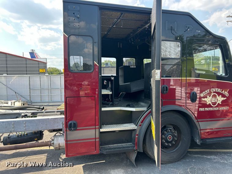 image for item ET3176 2017 Rosenbauer Motors fire truck cab and chassis