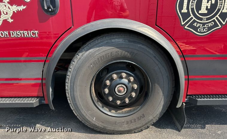 image for item ET3176 2017 Rosenbauer Motors fire truck cab and chassis