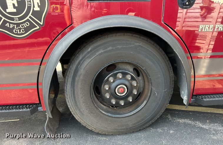 image for item ET3176 2017 Rosenbauer Motors fire truck cab and chassis