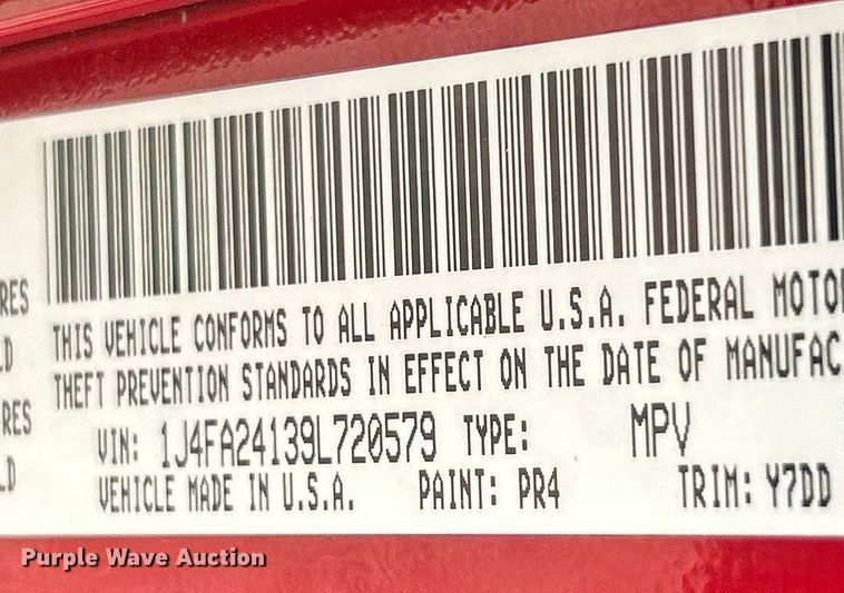 image for item ET3179 2009 Jeep Wrangler SUV