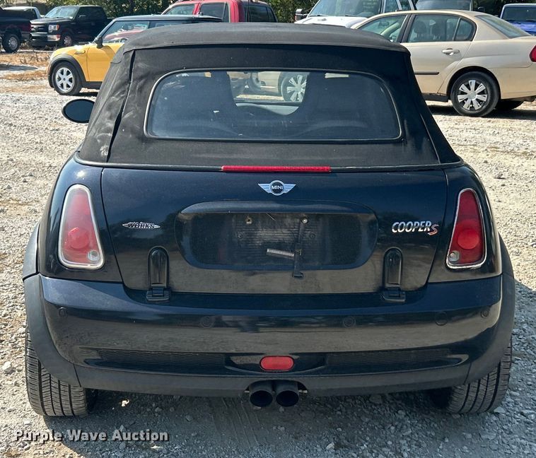 image for item ET3182 2008 Mini Cooper S convertible