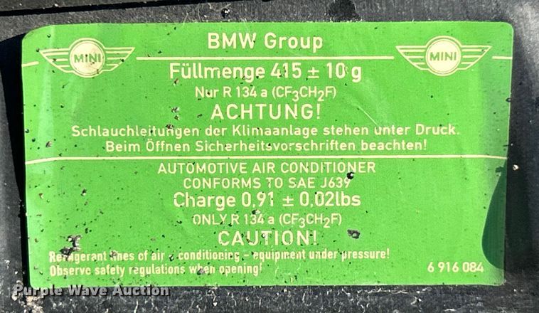 image for item ET3182 2008 Mini Cooper S convertible