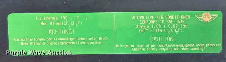 image for item ET3183 2009 Mini Cooper 