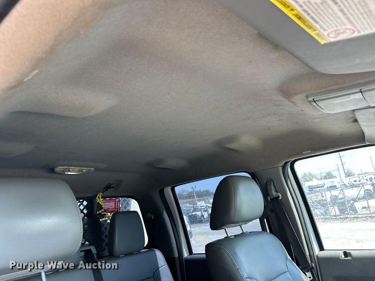 image for item ET3186 2011 Ford F550 Super Duty Crew Cab flatbed truck