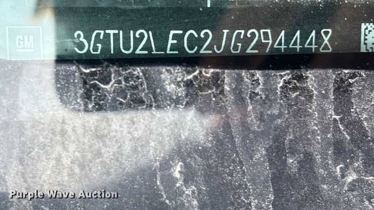 image for item ET4523 2018 GMC Sierra 1500 Crew Cab pickup truck