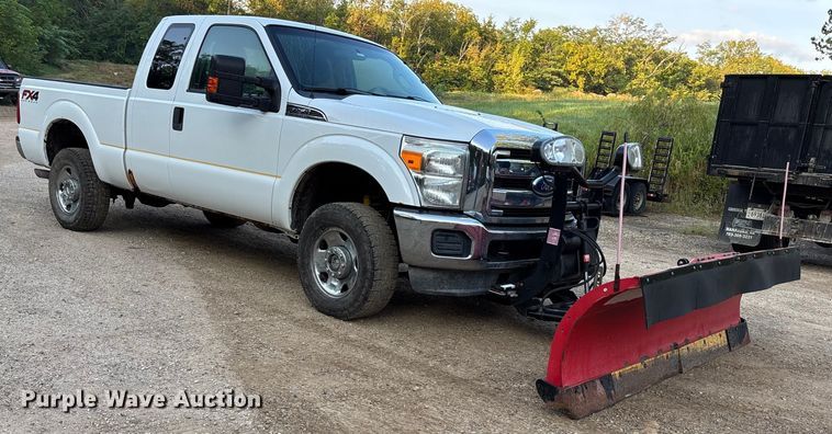 image for item ET4556 2012 Ford F250 Super Duty SuperCab pickup truck