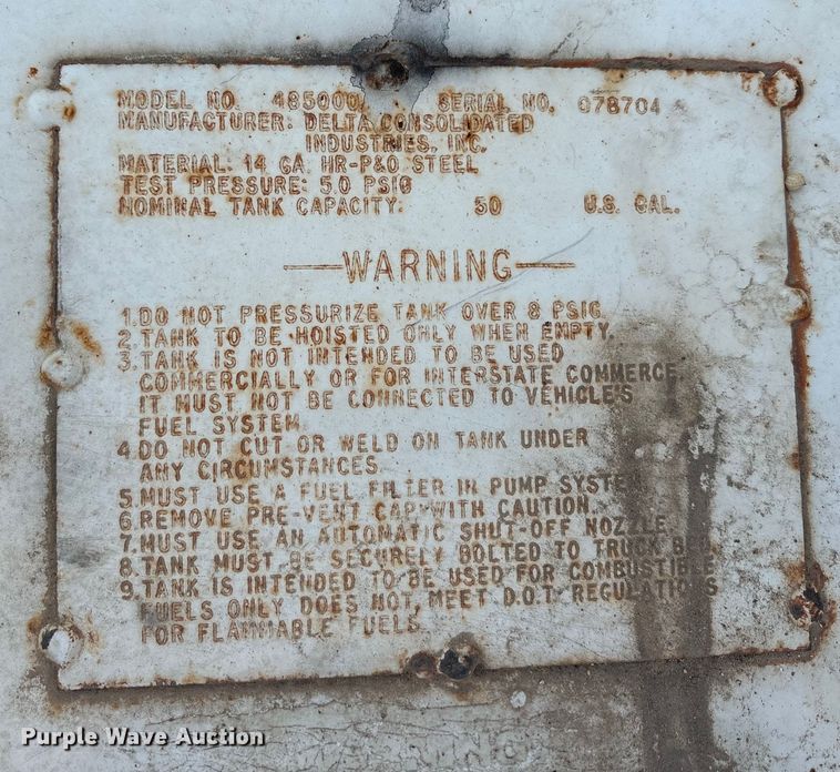 image for item EU0093 (2) auxiliary fuel tank