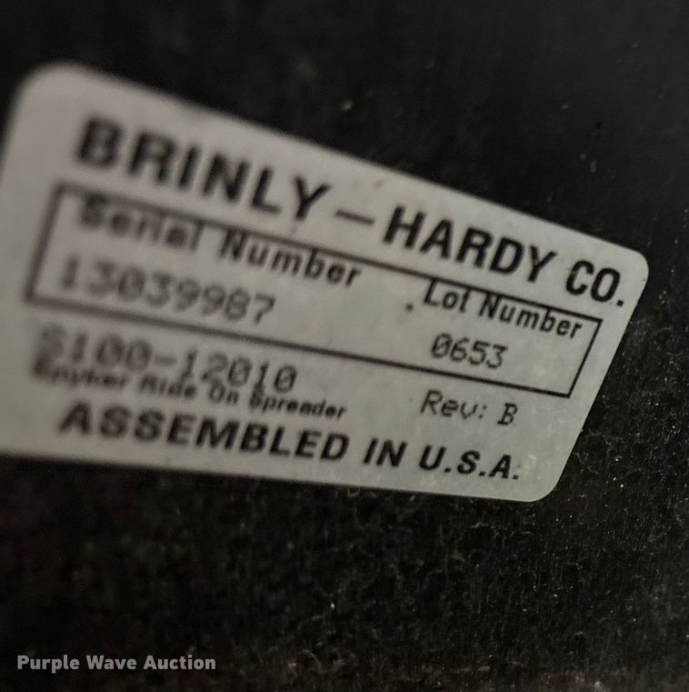 image for item EU0102 Brinly-hardy Spyker spreader applicator