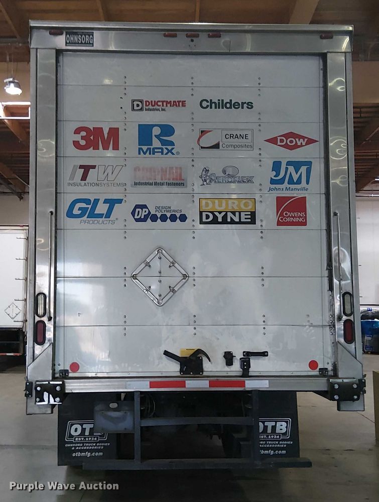 image for item EU2508 2018 Freightliner M2 side curtain box truck