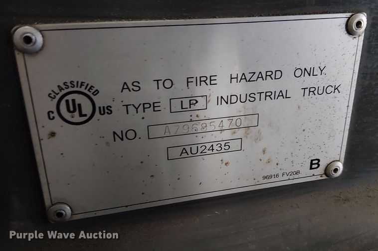 image for item EU2527 2017 UniCarriers PF50 forklift