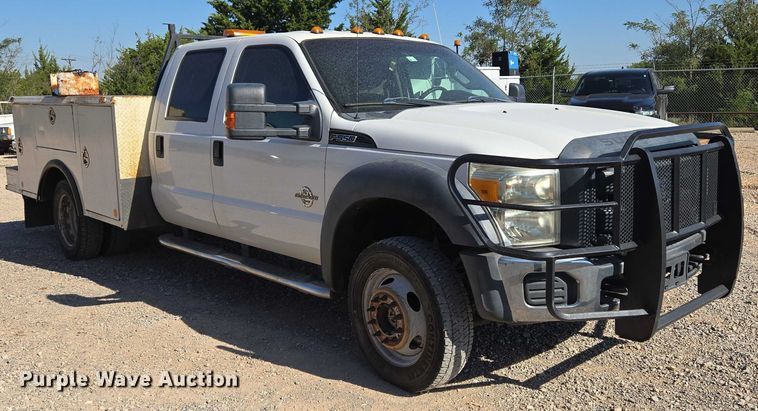 image for item EU3628 2012 Ford F550 Super Duty Crew Cab utility / service truck