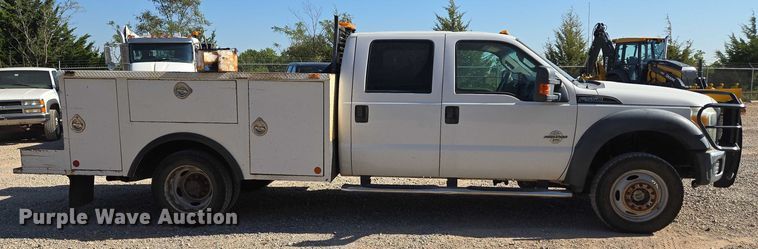 image for item EU3628 2012 Ford F550 Super Duty Crew Cab utility / service truck