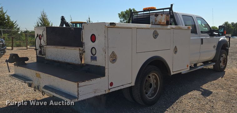 image for item EU3628 2012 Ford F550 Super Duty Crew Cab utility / service truck