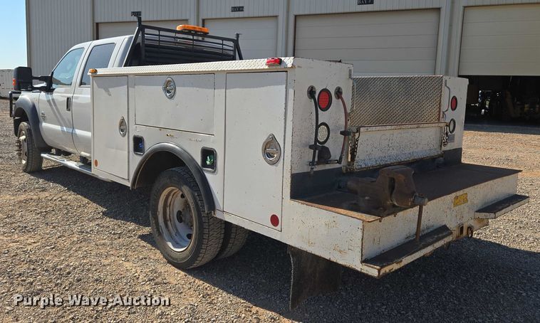 image for item EU3628 2012 Ford F550 Super Duty Crew Cab utility / service truck