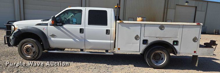 image for item EU3628 2012 Ford F550 Super Duty Crew Cab utility / service truck