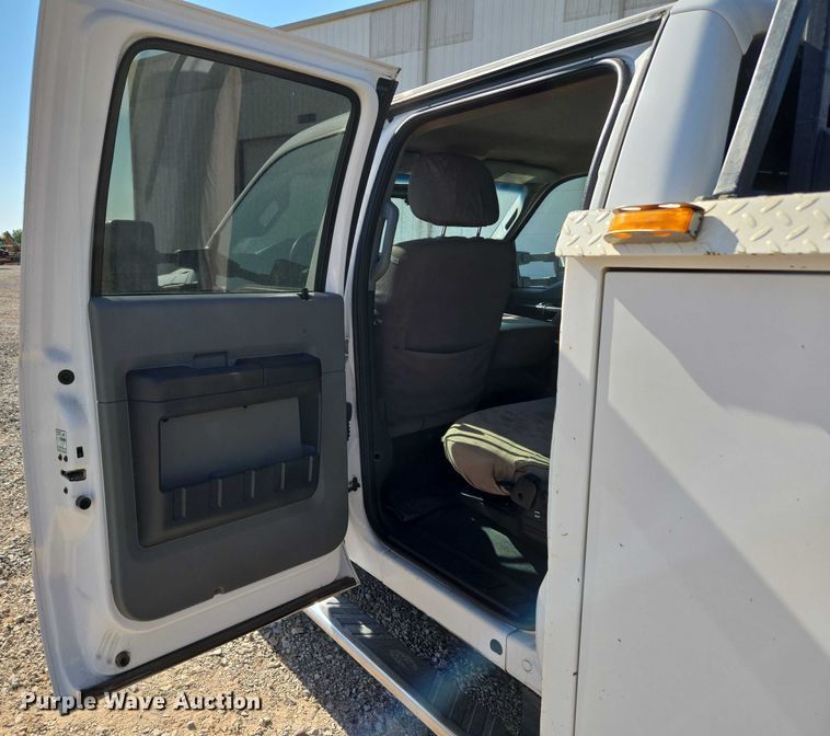 image for item EU3628 2012 Ford F550 Super Duty Crew Cab utility / service truck