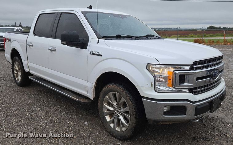 image for item EU3634 2019 Ford F150 XLT SuperCrew pickup truck