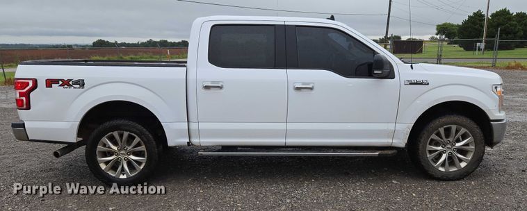 image for item EU3634 2019 Ford F150 XLT SuperCrew pickup truck