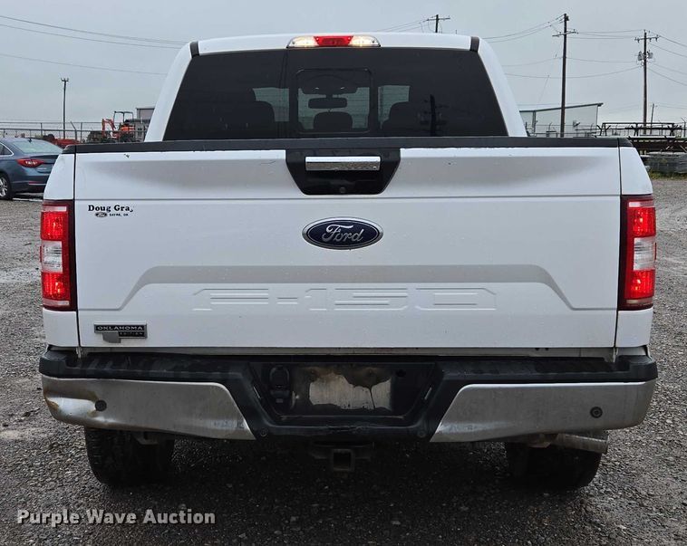 image for item EU3634 2019 Ford F150 XLT SuperCrew pickup truck