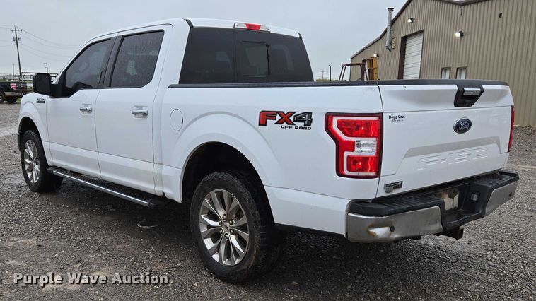 image for item EU3634 2019 Ford F150 XLT SuperCrew pickup truck
