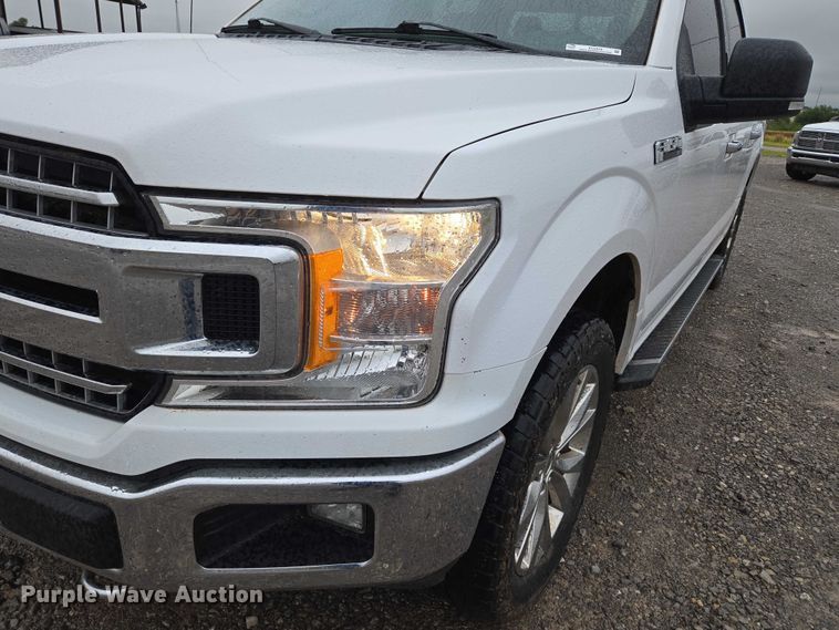 image for item EU3634 2019 Ford F150 XLT SuperCrew pickup truck